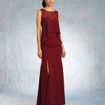 Alfred Angelo Style 7341l Size 12 Mahogany