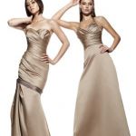 Impression Bridal Style 1637 Chocolate Size 12 Left Shown In Moca
