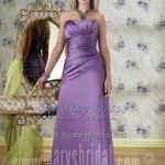 Marys Bridal Style 1023 Banana Yellow Size 12 Shown In Purple
